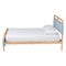 Baxton Studio Mateo Modern and Contemporary Baby Blue Fabric and Natural Wood Queen Size Platform Bed 245-13448-ZORO - alternate 8